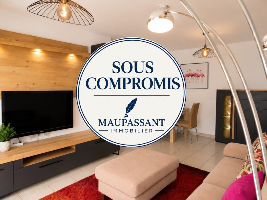 Appartement 2 pieces Riedisheim Sous compromis de vente Maupassant Immobilier